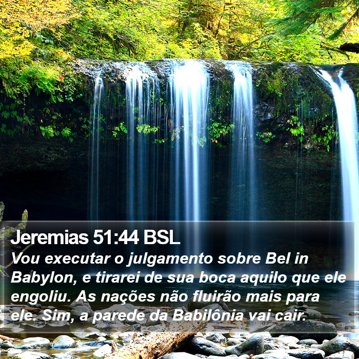 Jeremias 51:44 BSL Bible Study