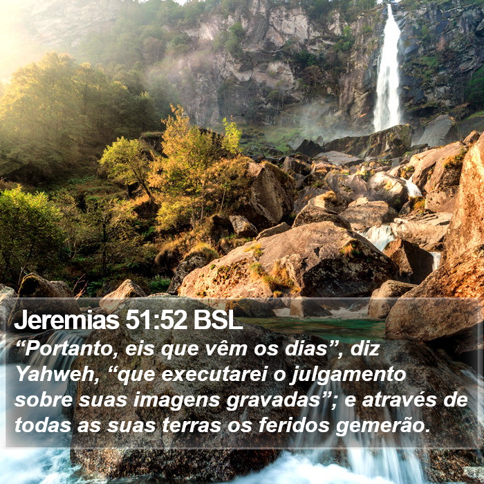 Jeremias 51:52 BSL Bible Study
