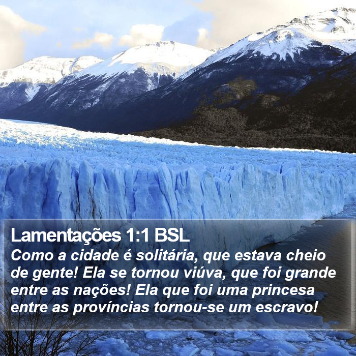 Lamentações 1:1 BSL Bible Study