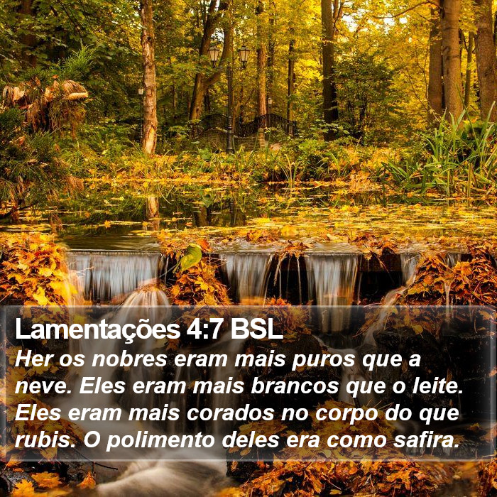 Lamentações 4:7 BSL Bible Study