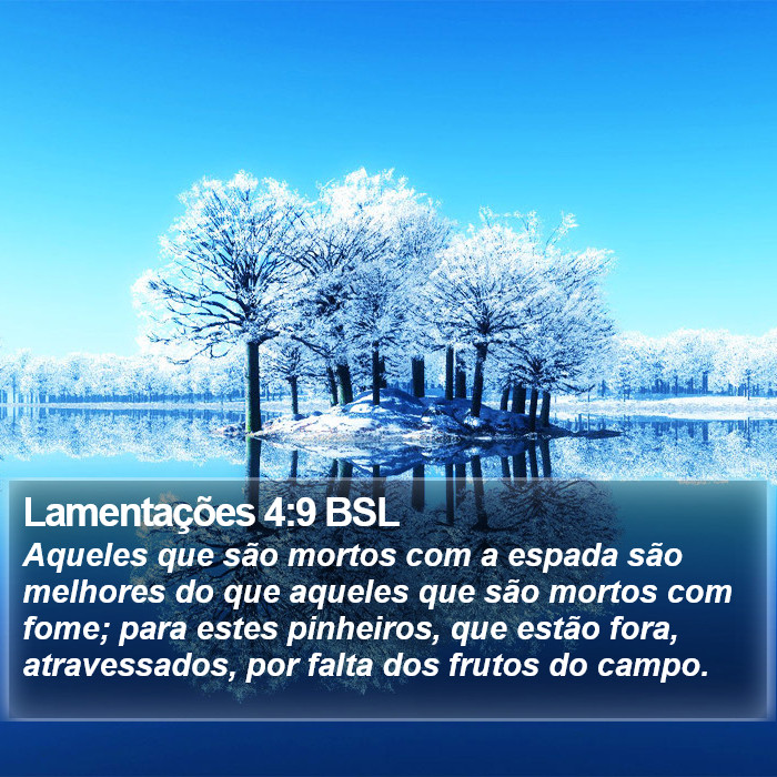 Lamentações 4:9 BSL Bible Study