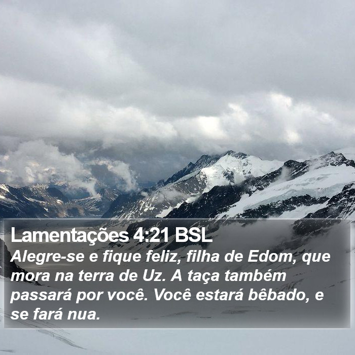 Lamentações 4:21 BSL Bible Study