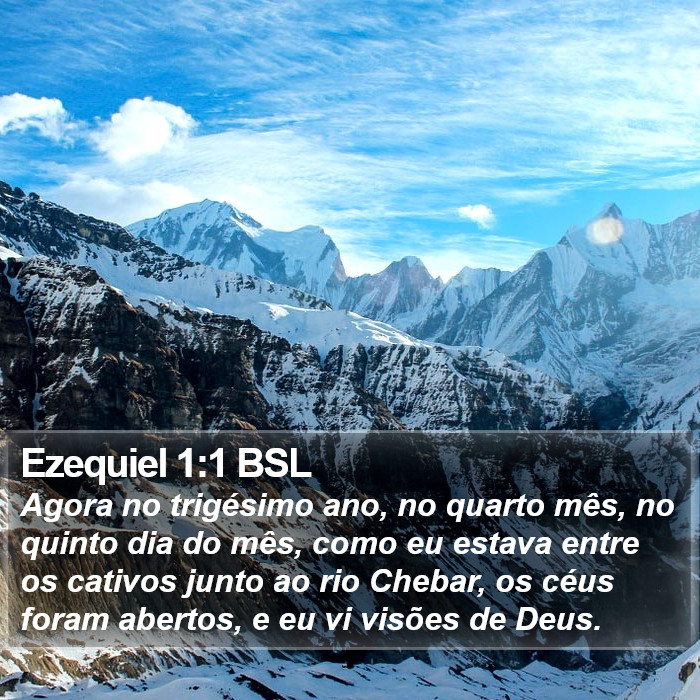 Ezequiel 1:1 BSL Bible Study