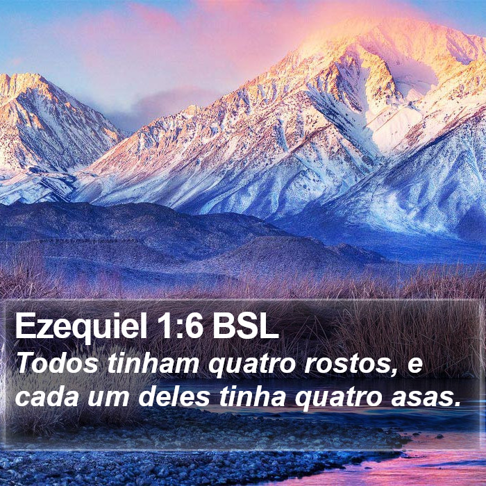 Ezequiel 1:6 BSL Bible Study