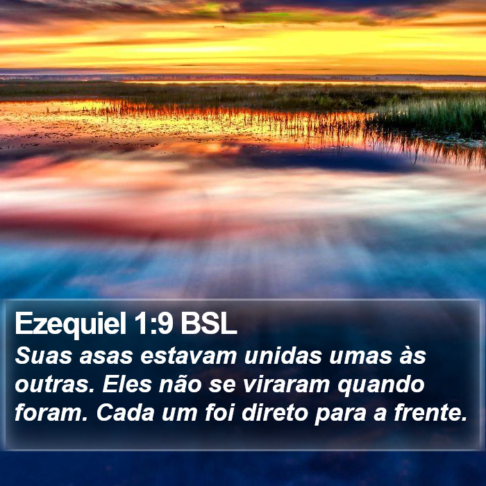 Ezequiel 1:9 BSL Bible Study