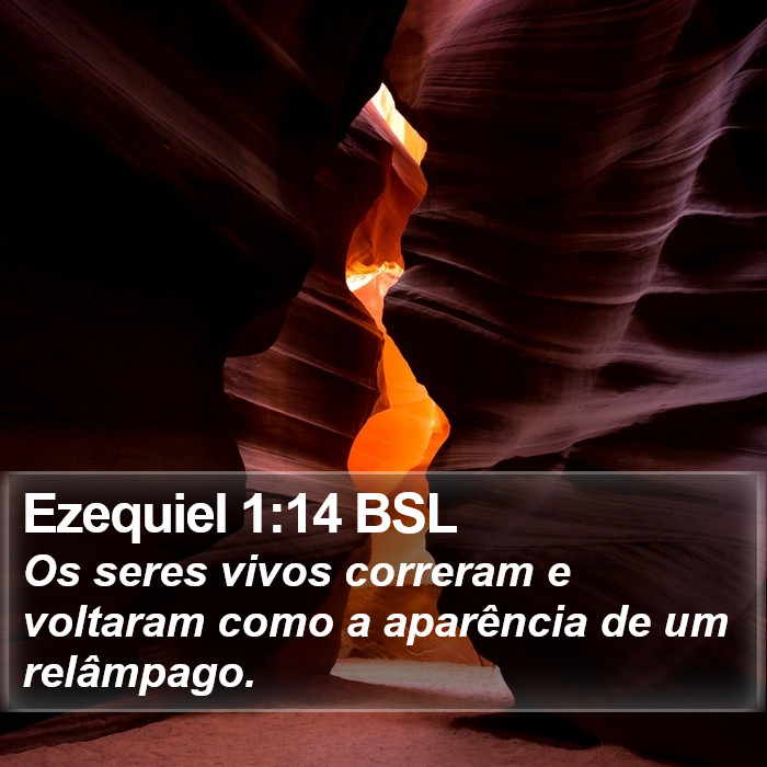 Ezequiel 1:14 BSL Bible Study