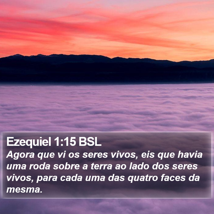 Ezequiel 1:15 BSL Bible Study