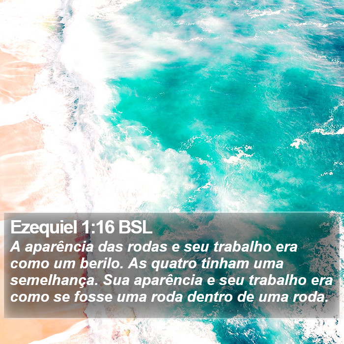 Ezequiel 1:16 BSL Bible Study