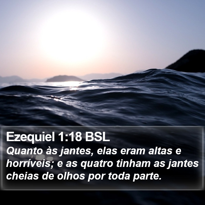 Ezequiel 1:18 BSL Bible Study