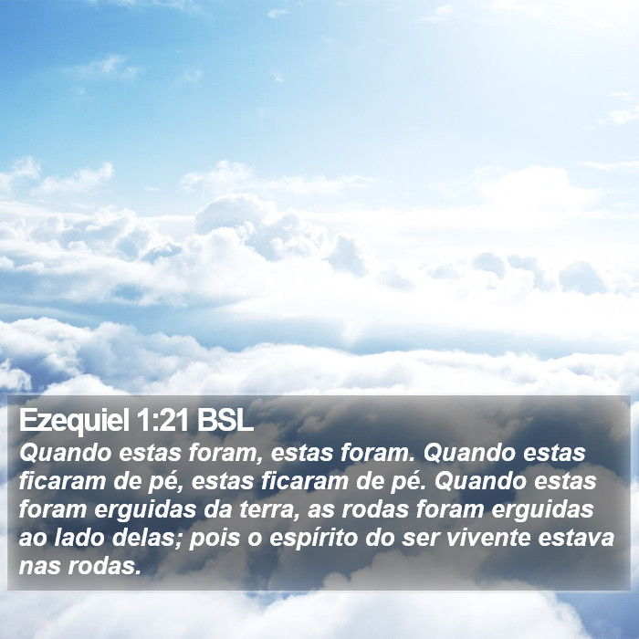 Ezequiel 1:21 BSL Bible Study