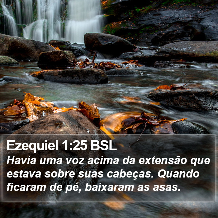 Ezequiel 1:25 BSL Bible Study