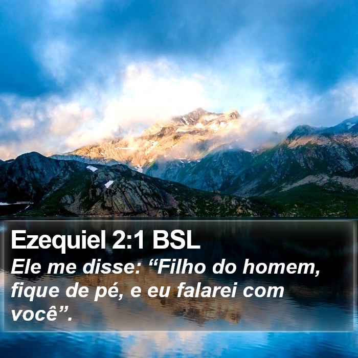 Ezequiel 2:1 BSL Bible Study