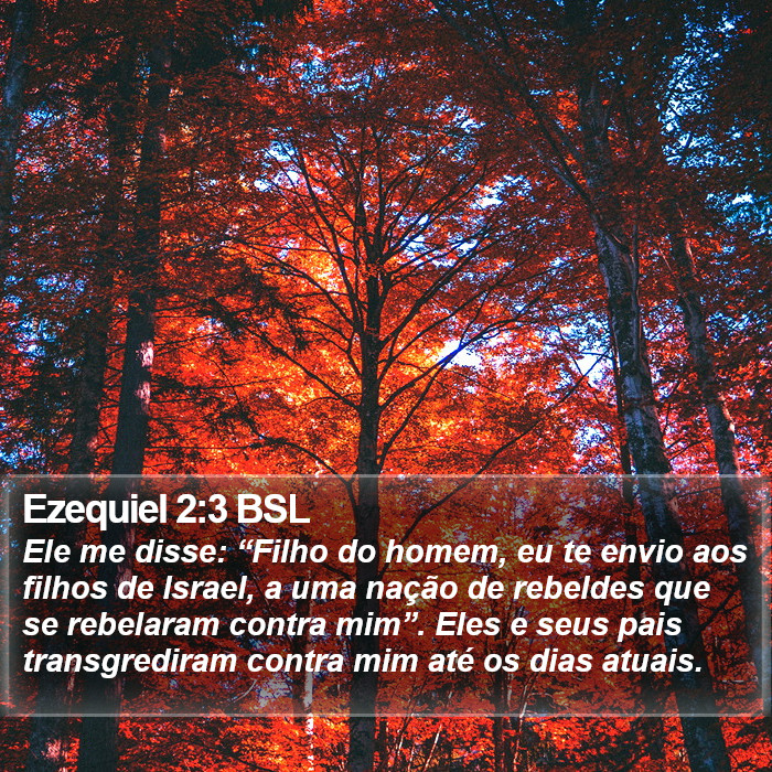 Ezequiel 2:3 BSL Bible Study