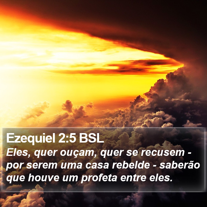 Ezequiel 2:5 BSL Bible Study