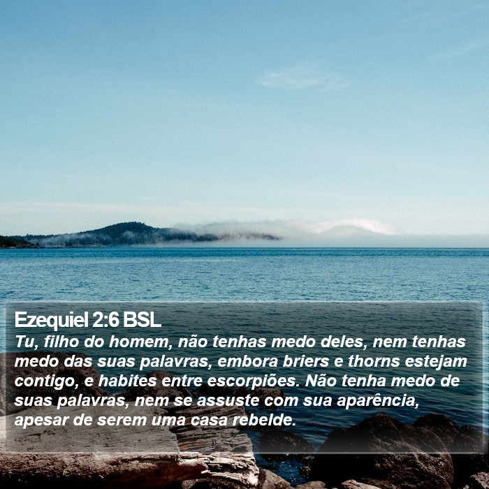 Ezequiel 2:6 BSL Bible Study