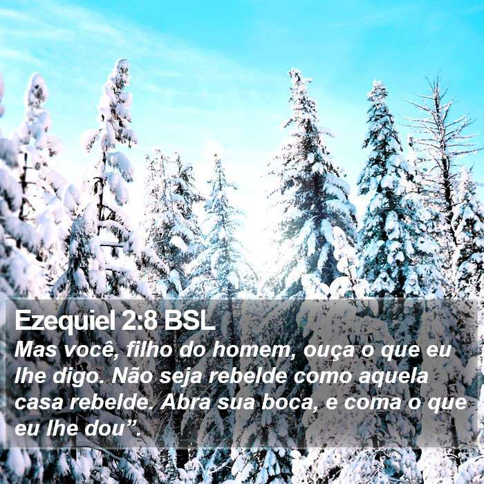 Ezequiel 2:8 BSL Bible Study