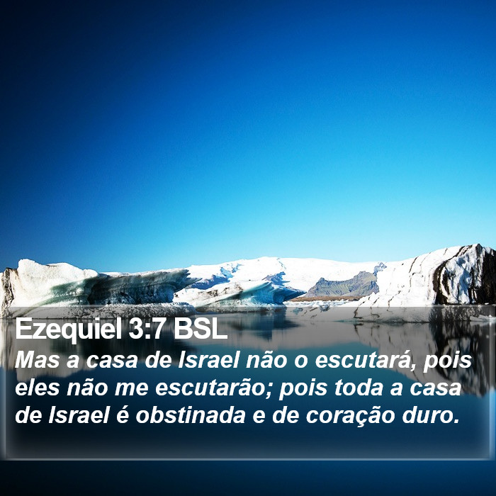 Ezequiel 3:7 BSL Bible Study