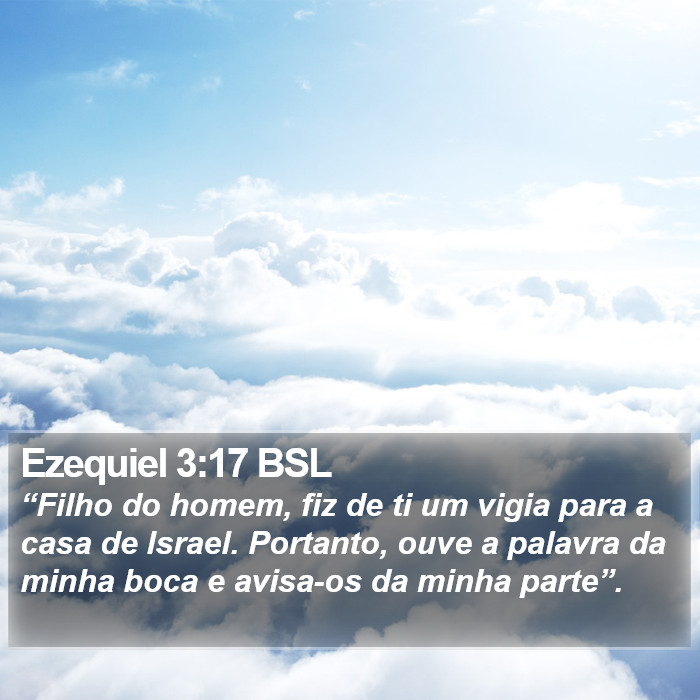 Ezequiel 3:17 BSL Bible Study