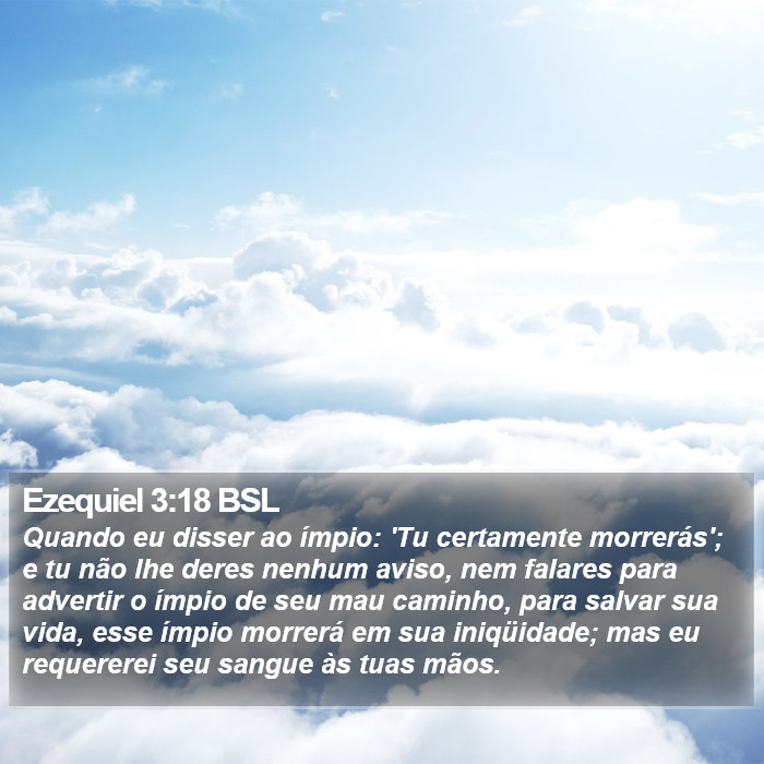 Ezequiel 3:18 BSL Bible Study