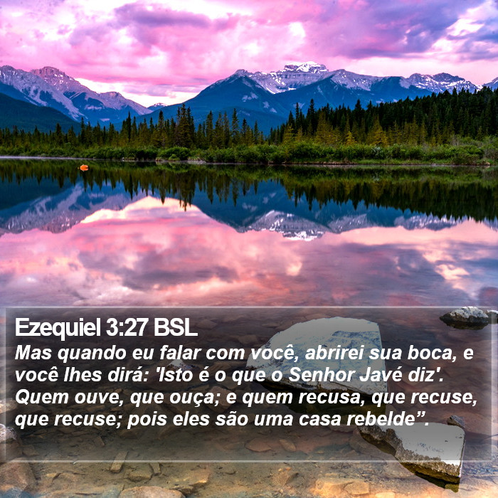 Ezequiel 3:27 BSL Bible Study