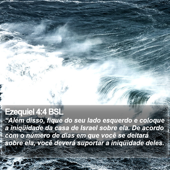 Ezequiel 4:4 BSL Bible Study