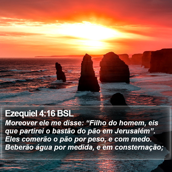 Ezequiel 4:16 BSL Bible Study