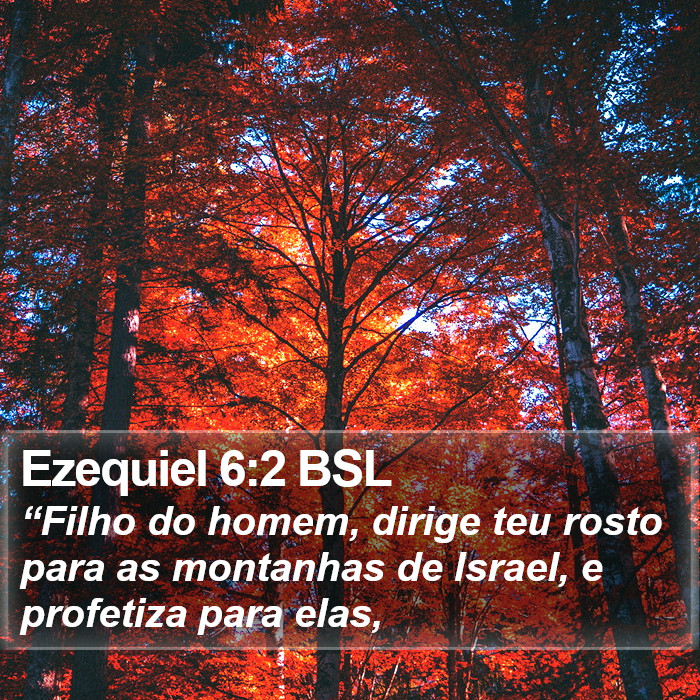 Ezequiel 6:2 BSL Bible Study
