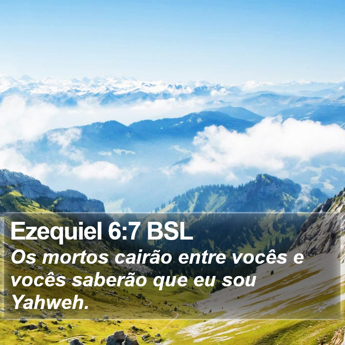 Ezequiel 6:7 BSL Bible Study