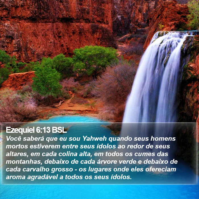 Ezequiel 6:13 BSL Bible Study