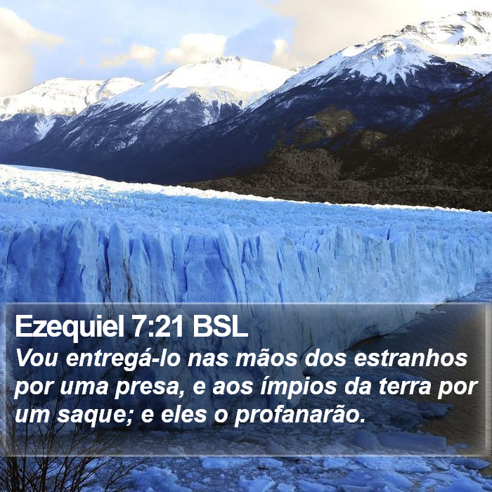 Ezequiel 7:21 BSL Bible Study