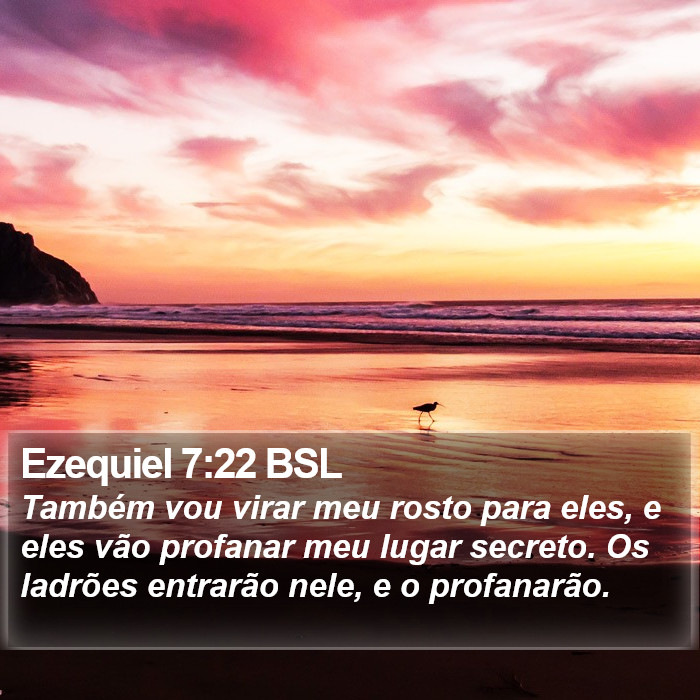 Ezequiel 7:22 BSL Bible Study