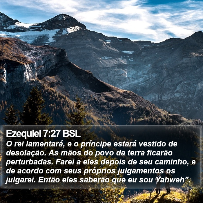 Ezequiel 7:27 BSL Bible Study