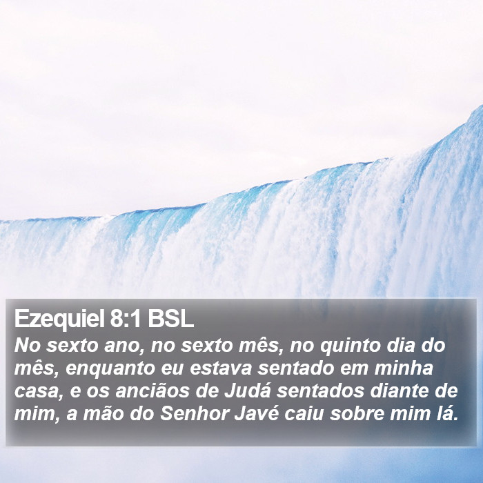 Ezequiel 8:1 BSL Bible Study