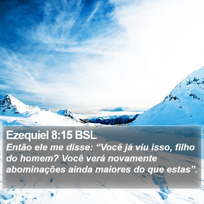 Ezequiel 8:15 BSL Bible Study