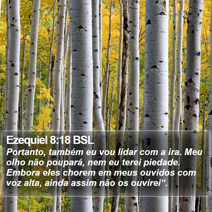 Ezequiel 8:18 BSL Bible Study