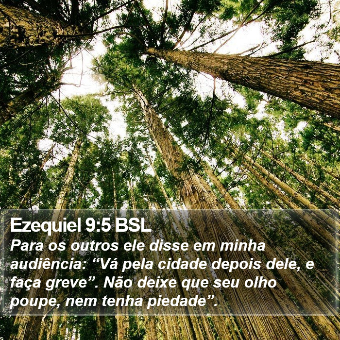 Ezequiel 9:5 BSL Bible Study