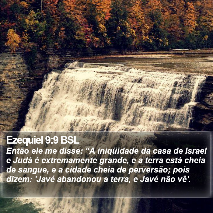 Ezequiel 9:9 BSL Bible Study