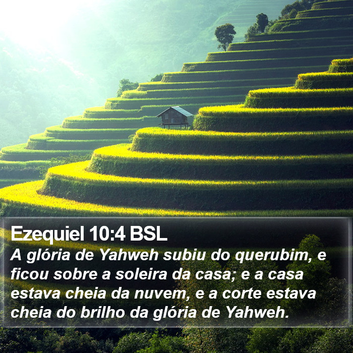 Ezequiel 10:4 BSL Bible Study