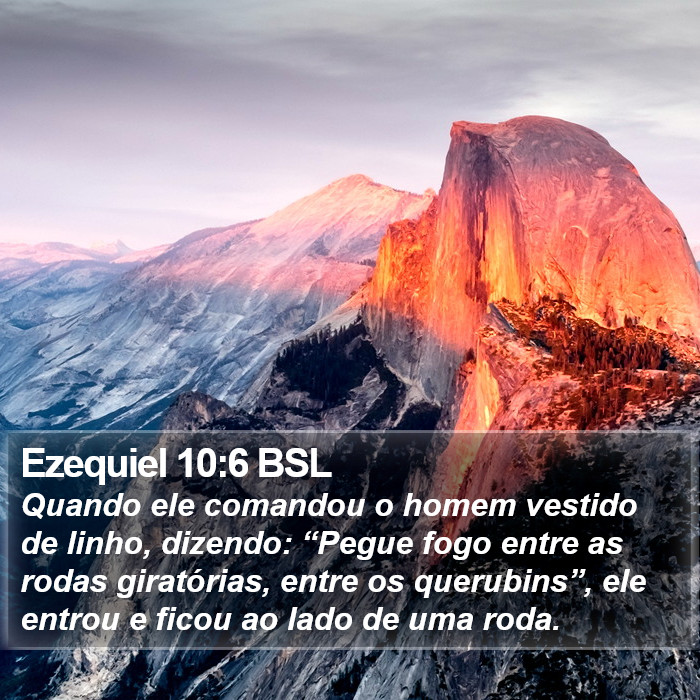 Ezequiel 10:6 BSL Bible Study