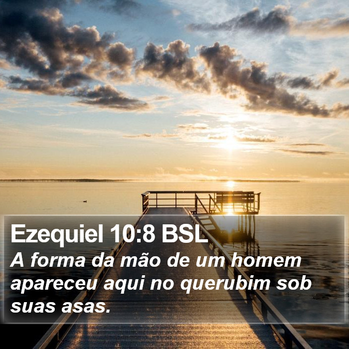 Ezequiel 10:8 BSL Bible Study