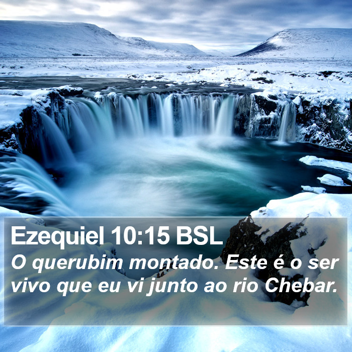 Ezequiel 10:15 BSL Bible Study