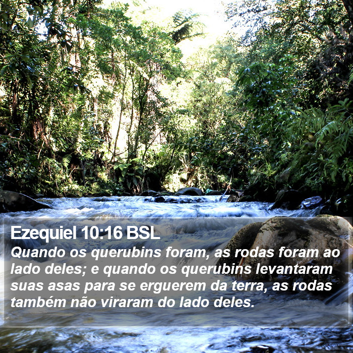 Ezequiel 10:16 BSL Bible Study