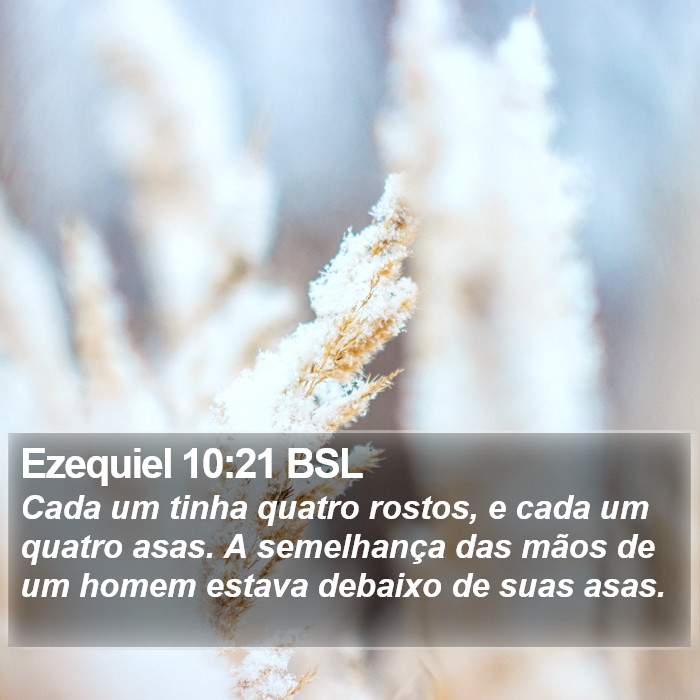 Ezequiel 10:21 BSL Bible Study