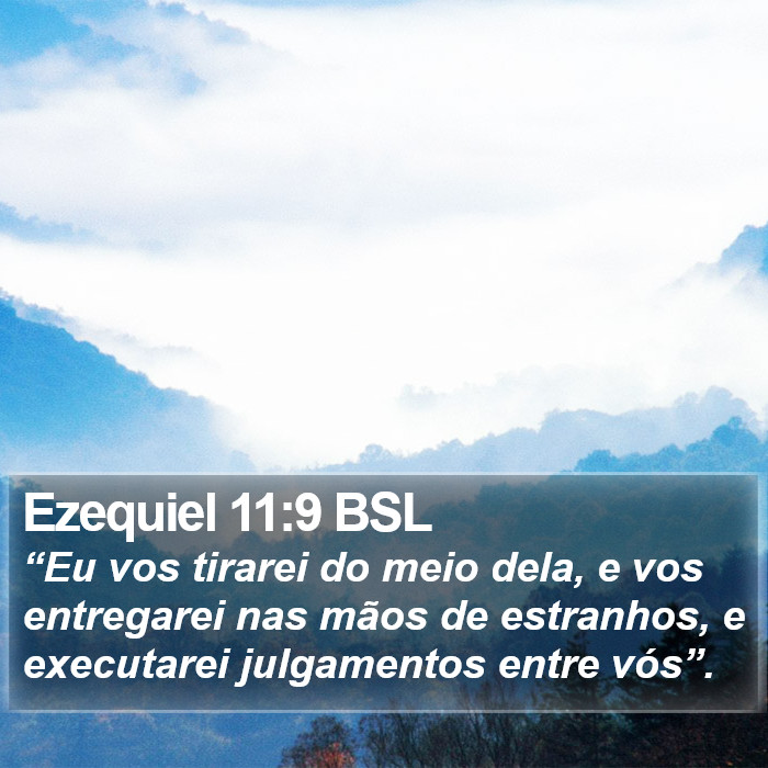 Ezequiel 11:9 BSL Bible Study