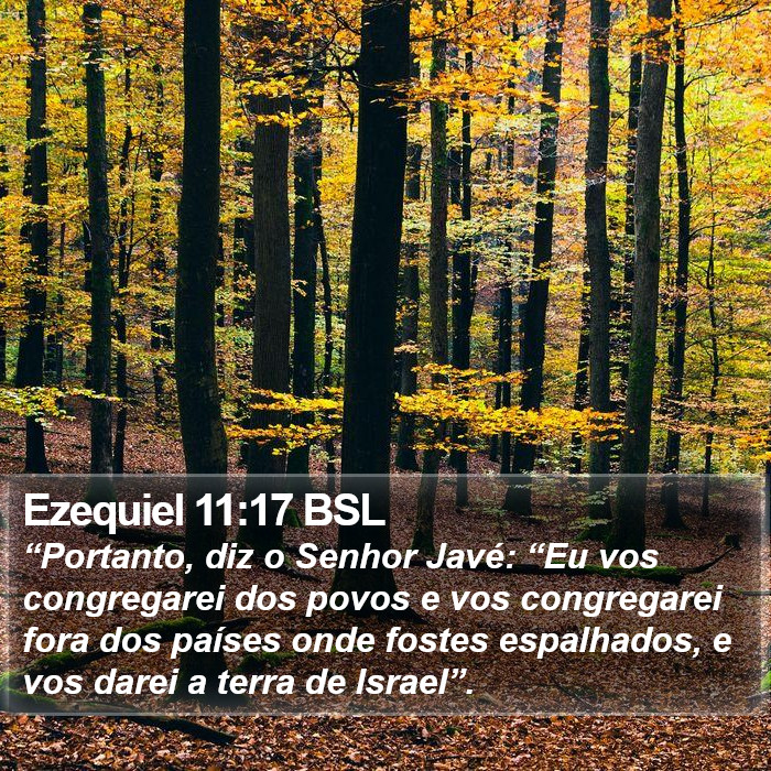 Ezequiel 11:17 BSL Bible Study