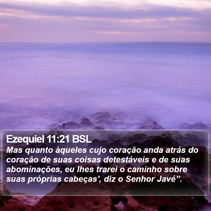 Ezequiel 11:21 BSL Bible Study