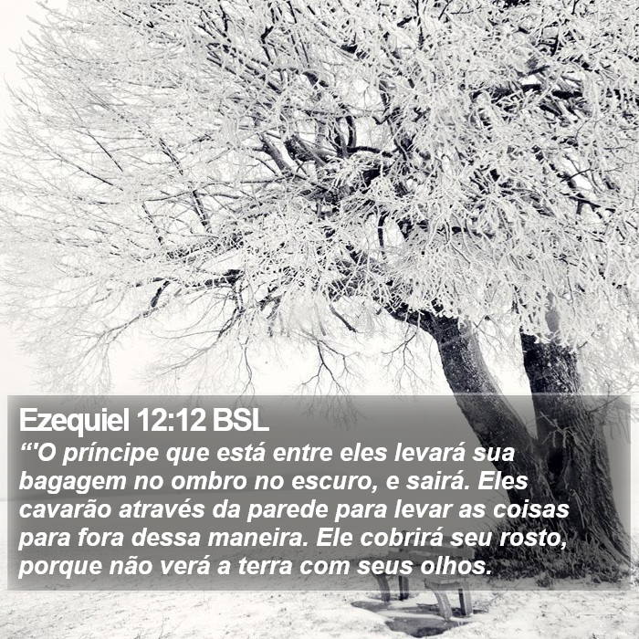 Ezequiel 12:12 BSL Bible Study