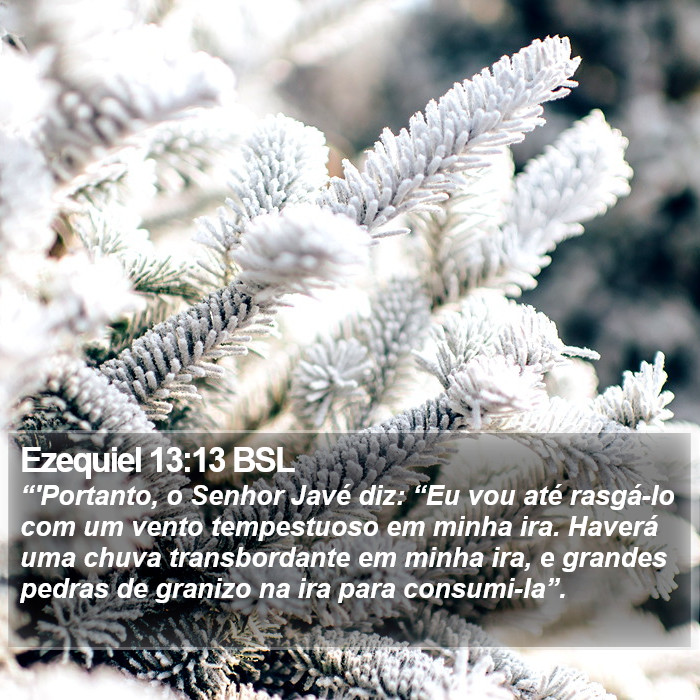 Ezequiel 13:13 BSL Bible Study