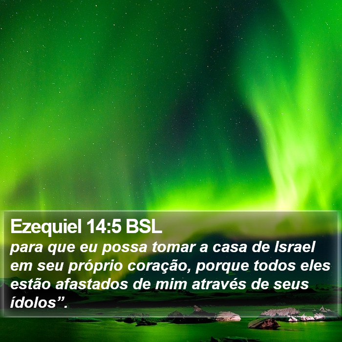Ezequiel 14:5 BSL Bible Study