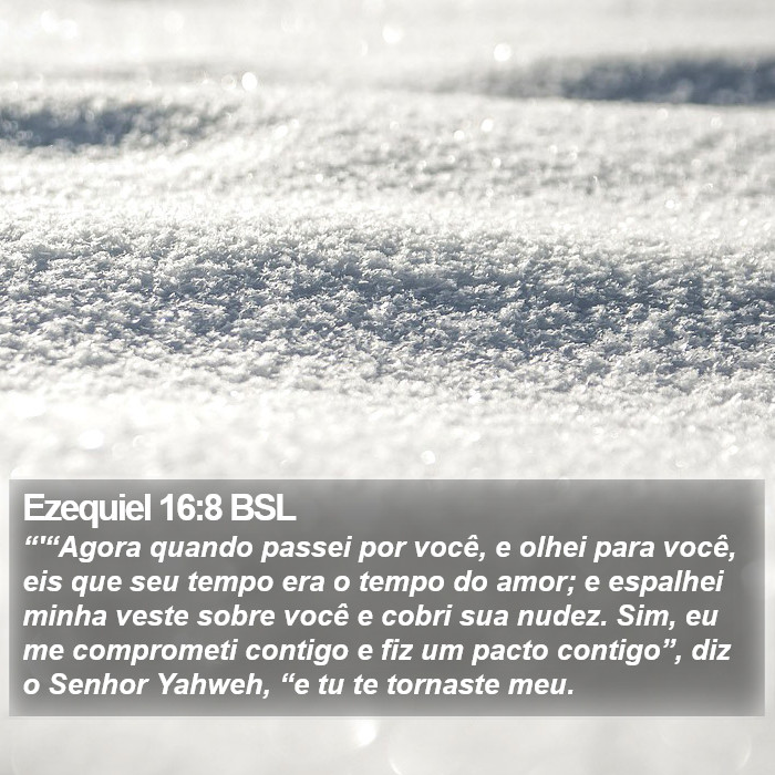 Ezequiel 16:8 BSL Bible Study